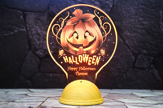 Halloween Personalized 3D LED Lamp